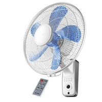 Electric Fan - 16 Inch 3 Speed Remote Control Mechanical Electric Fan Household Industrial Wall Hanging Fan (Color : 02) - B07G5339PV